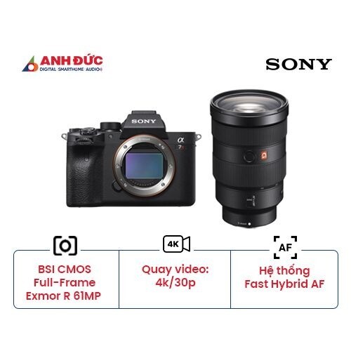 Máy ảnh Sony Alpha A7R IV + Lens FE 24-70mm f/2.8 | Chính hãng