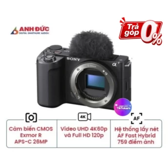 Máy ảnh Sony ZV-E10 Mark II | Body Only | Black (Chính hãng)