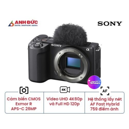 Máy ảnh Sony ZV-E10 Mark II | Body Only | Black (Chính hãng)