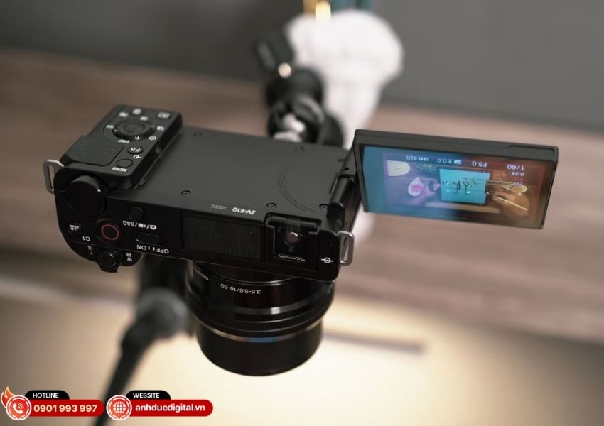 Sony ZV-E10 quay UHD 4K 30fps