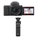 Combo máy ảnh vlog SonyZV-E10K & Báng tay cầm GP-VPT2BT | Black (Chính hãng)