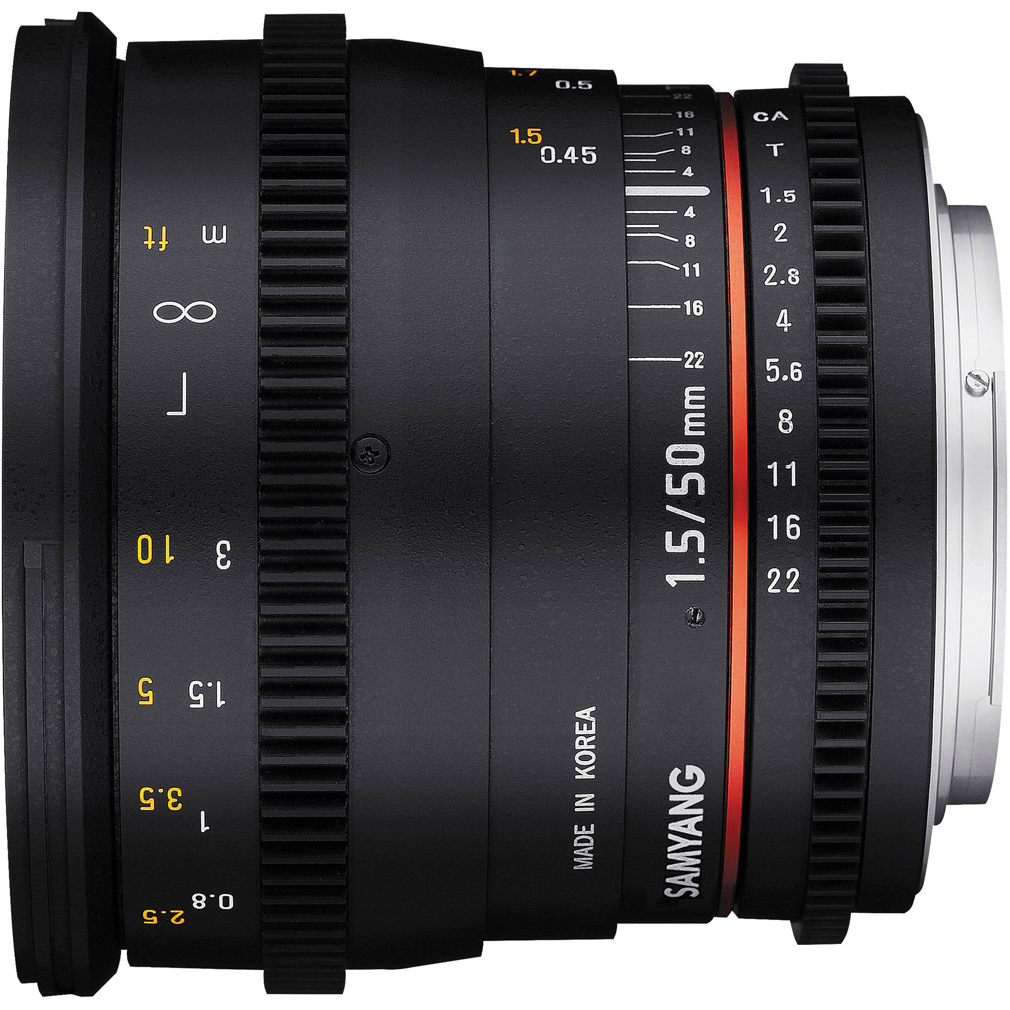 Ống kính Samyang 50mm T1.5 VDSLR AS UMC 03