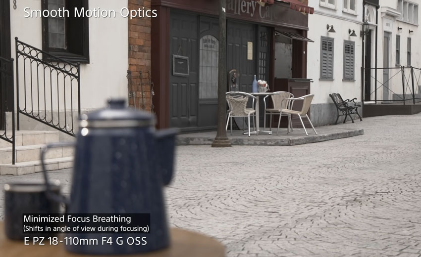 Sony E PZ 18-110mm f4 G OSS-24