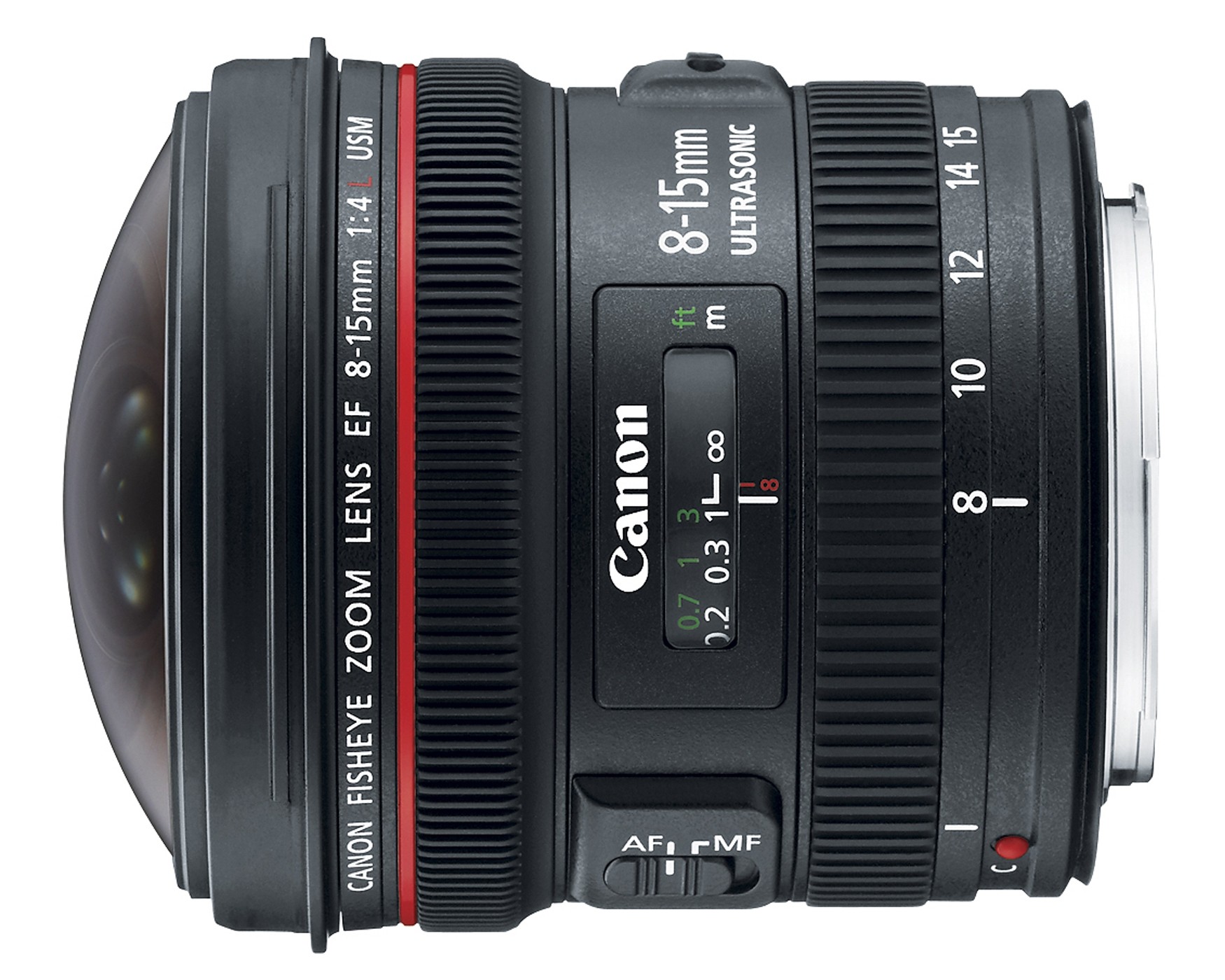Canon EF 8-15mm F4 L Fisheye USM 2