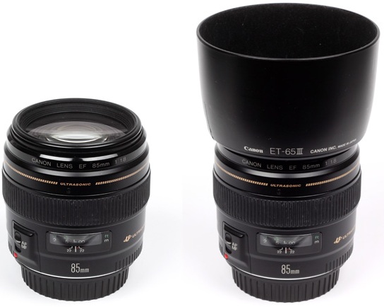 Canon EF 85mm f/1.8 USM 2