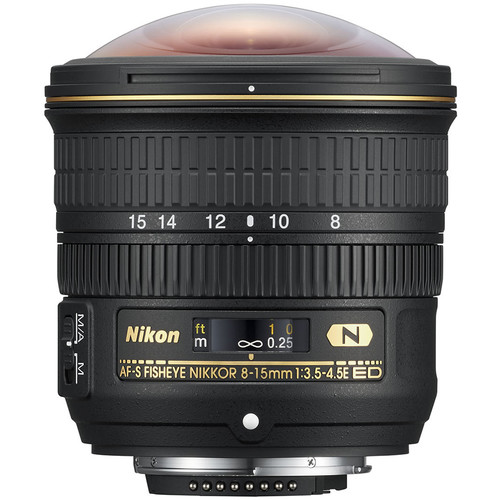 Nikkor 8-15mm f/3.5-4.5 E ED Fisheye 2