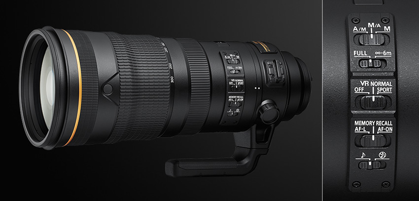 Nikkor 120-300mm f/2.8E FL SR VR 5