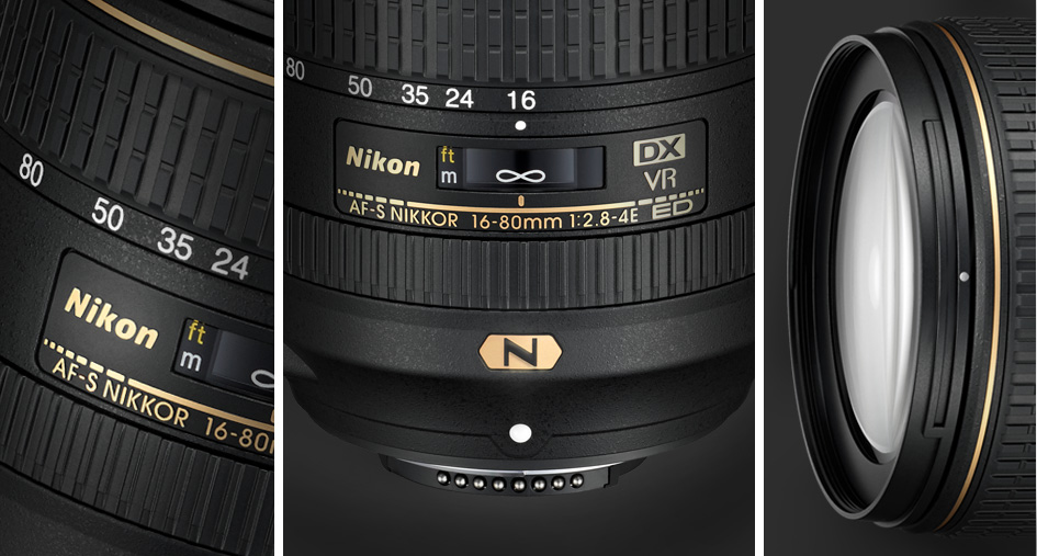 Nikon AF-S DX Nikkor 16-80mm f/2.8-4E ED VR Nano 1