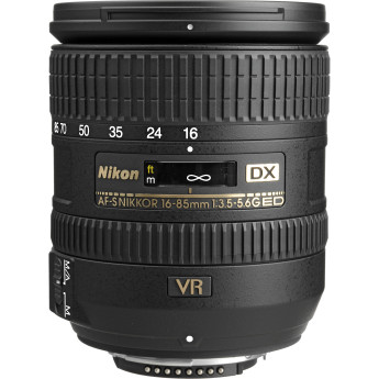 Ống kính Nikon AF-S DX Nikkor 16-85mm f/3.5-5.6G ED VR (Chính hãng)