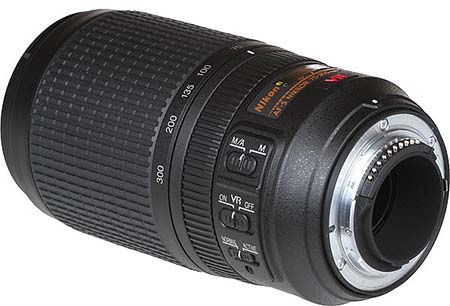 Nikkor 70-300mm f/4.5-5.6G IF-ED VR 2