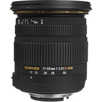 Ống kính Sigma 17-50mm f/2.8 EX DC OS HSM for Canon EF (Chính hãng)