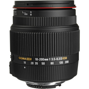 Ống kính Sigma 18-200mm f/3.5-6.3 II DC OS HSM (Chính hãng)