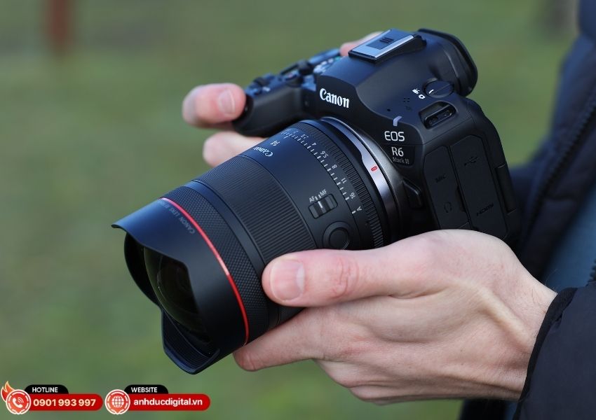 Khẩu độ f/1.4 tr&ecirc;n Canon RF 14mm f/1.4 L VCM