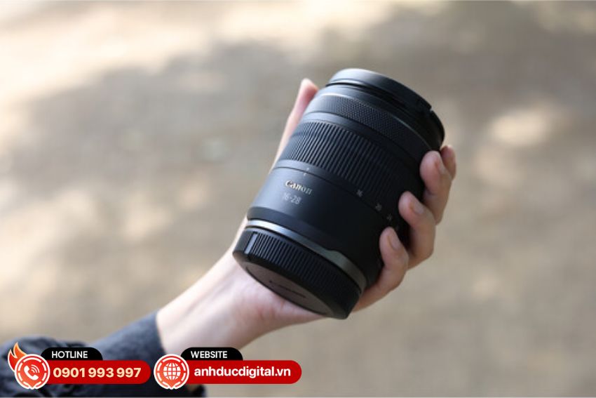 Trên tay sản phẩm Canon RF 16-28mm f/2.8 IS STM