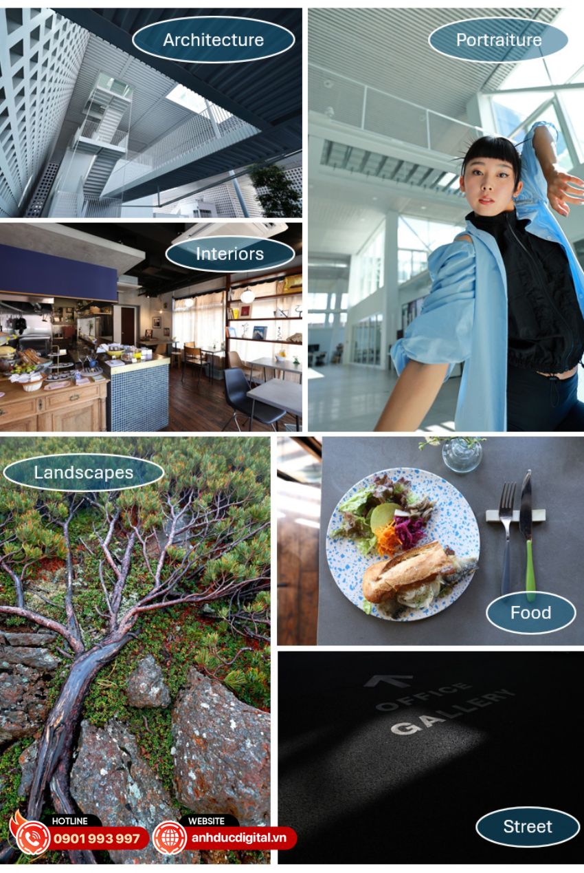 Đa dạng bối cảnh chụp mà ống kính Canon RF 16-28mm f/2.8 có thể đáp ứng