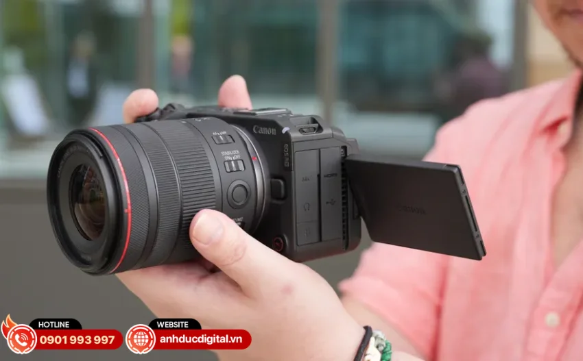 Canon RF 20-50mm f/4L IS USM PZ sở hữu khẩu độ f/4 cố định