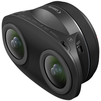 Ống kính Canon RF-S3.9mm f/3.5 STM Dual Fisheye (Chính Hãng)