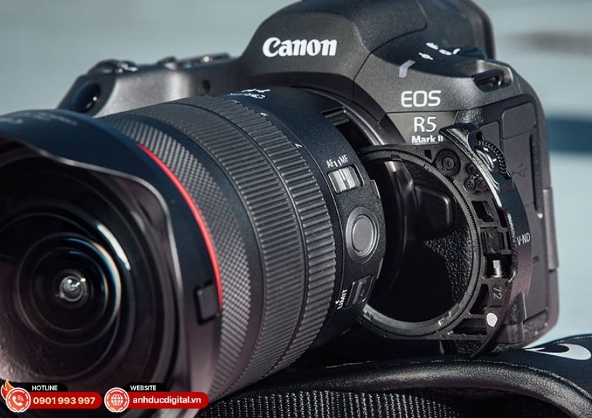 Thiết kế kh&aacute;ng bụi chống nước chuẩn L-series Canon