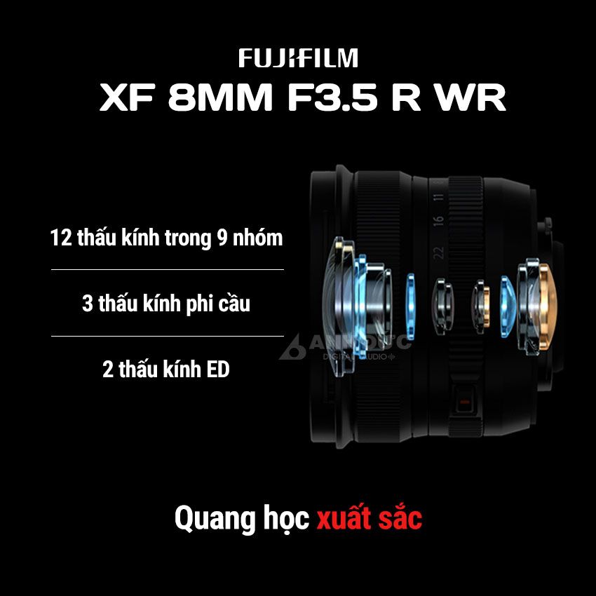 Ống kính Fujifilm XF 8mm f3.5 R WR (Chính hãng) 16