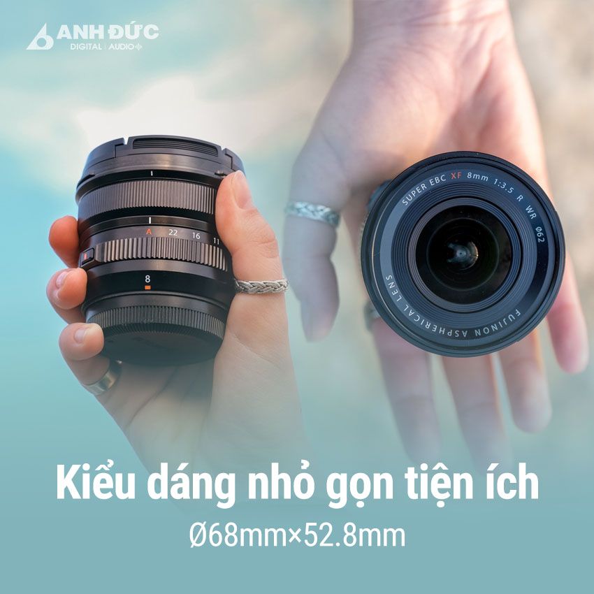 Ống kính Fujifilm XF 8mm f3.5 R WR (Chính hãng) 19