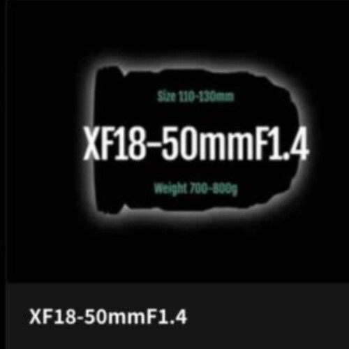 Ống kính Fujinon XF 18-50mm f1.4 (Chính hãng)