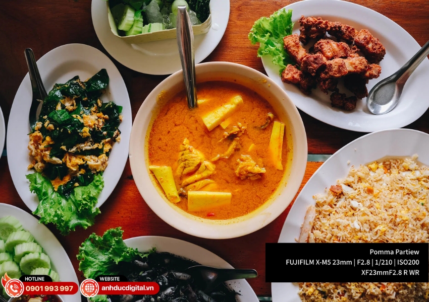 Màu ảnh qua Ống kính Fujifilm XF 23mm F2.8 R WR