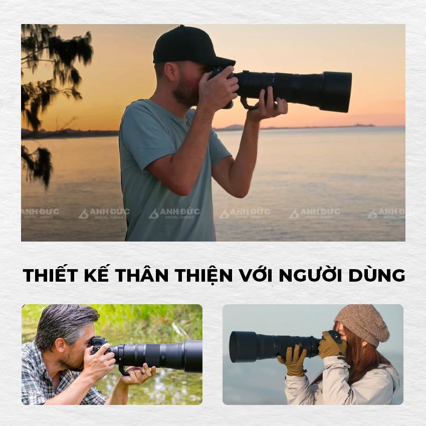 Nikkor Z 180-600mm f5.6-6.3 - Thiết kế