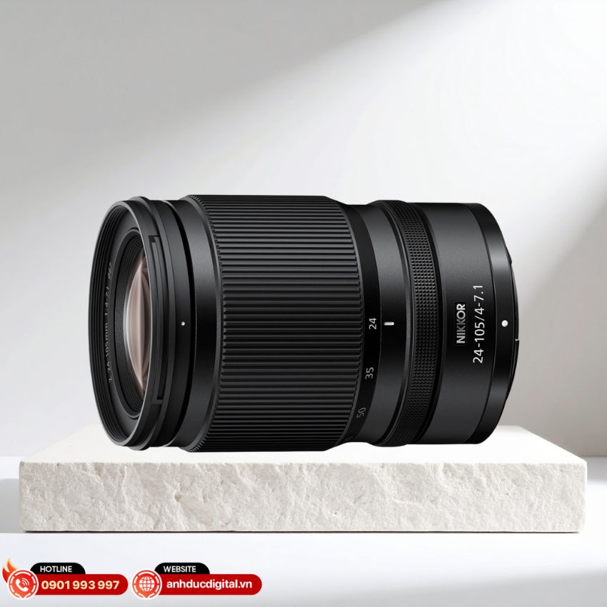 Nikkor Z 24-105mm f/4-7.1 – ống kính zoom tiêu chuẩn full-frame ngàm Z