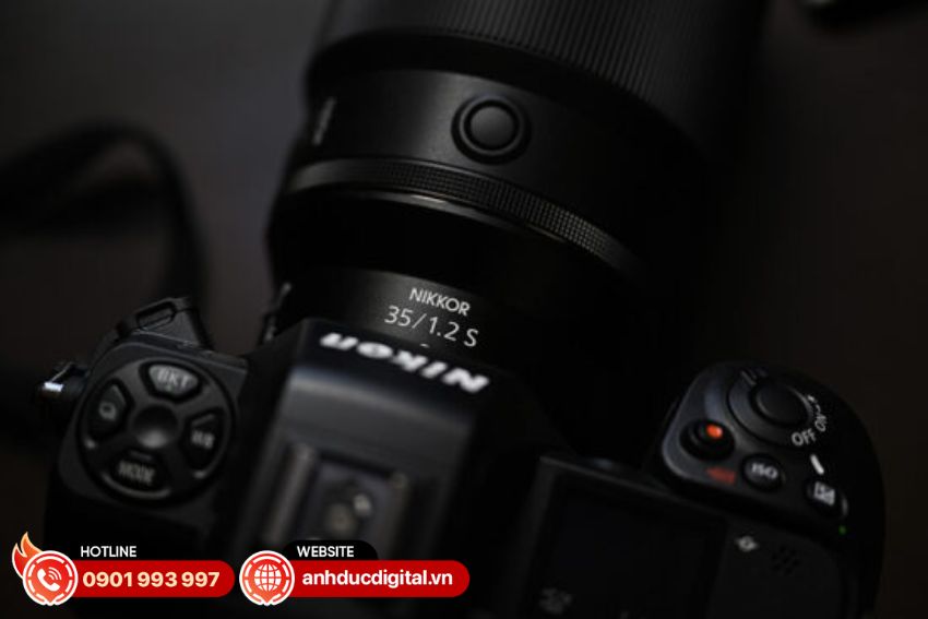 Ảnh chụp cận sản phẩm NIKKOR Z 35mm f/1.2 S