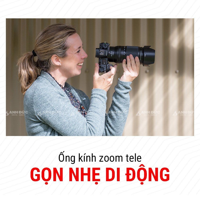 Nikon Nikkor Z 70-180mm - Thiết kế gọn nhẹ