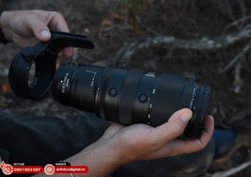 Cấu tr&uacute;c quang học Nikon NIKKOR Z 70-200mm f/2.8 VR S II