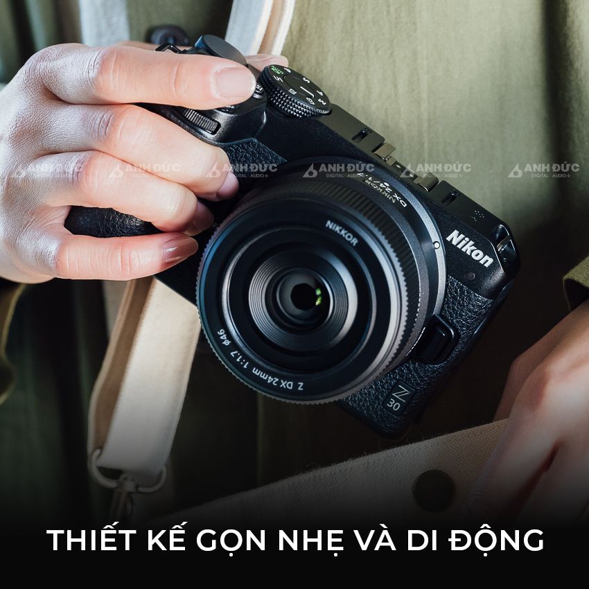 Nikkor Z DX 24mm f1.7 - Thiết kế