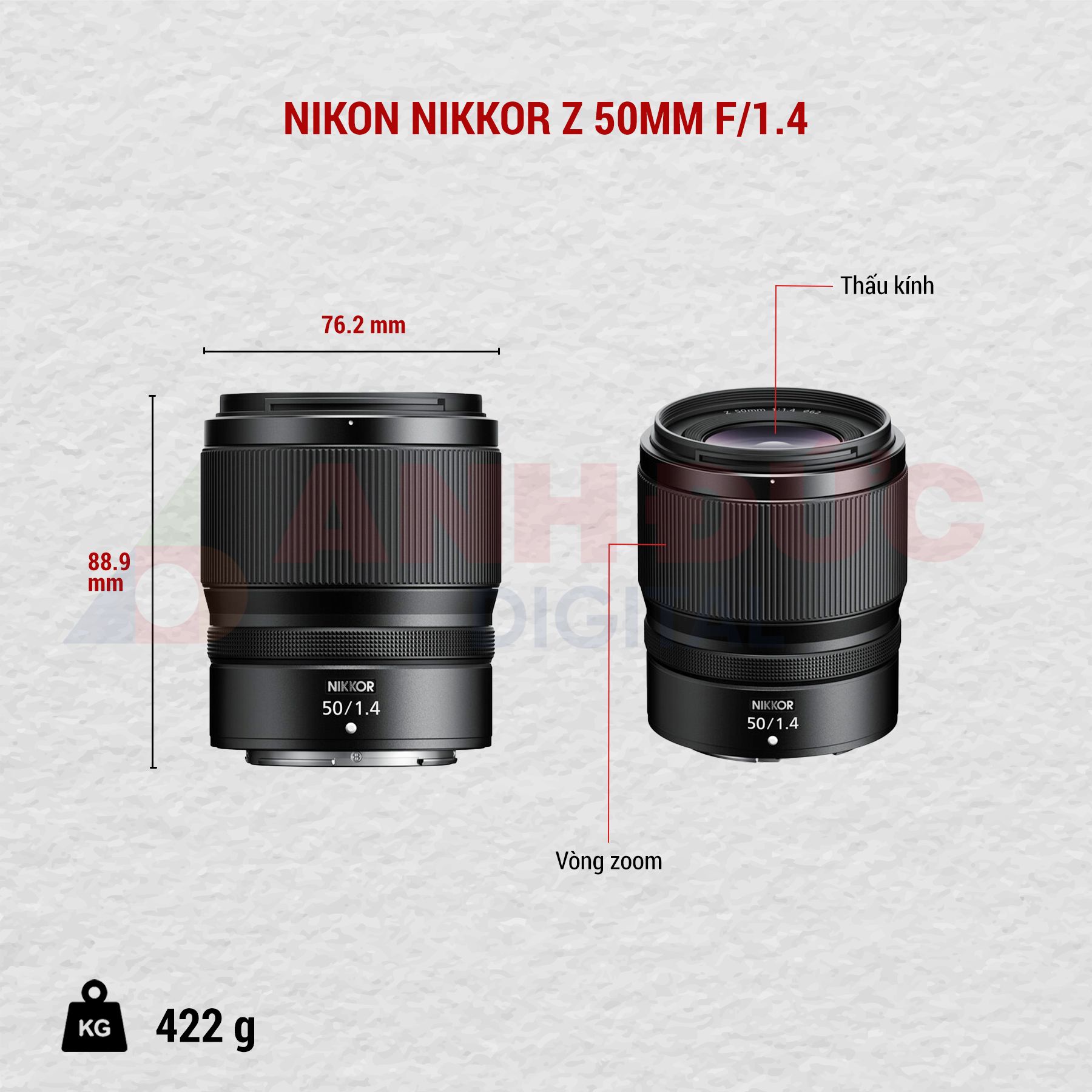 Nikon NIKKOR Z 50mm f 1.4 11