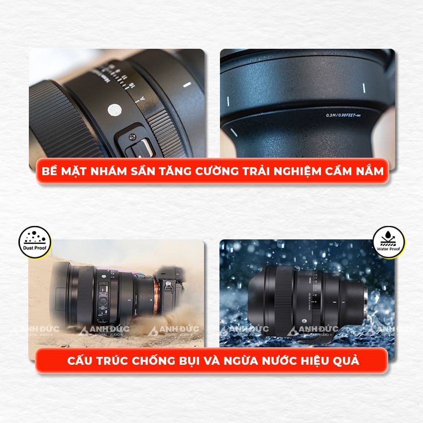 Sigma 14mm f1.4 DG DN Art - Thiết kế
