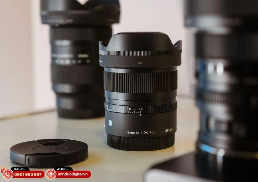 Sigma 15mm F1.4 DC DN Contemporary thiết kế si&ecirc;u nhẹ 220g