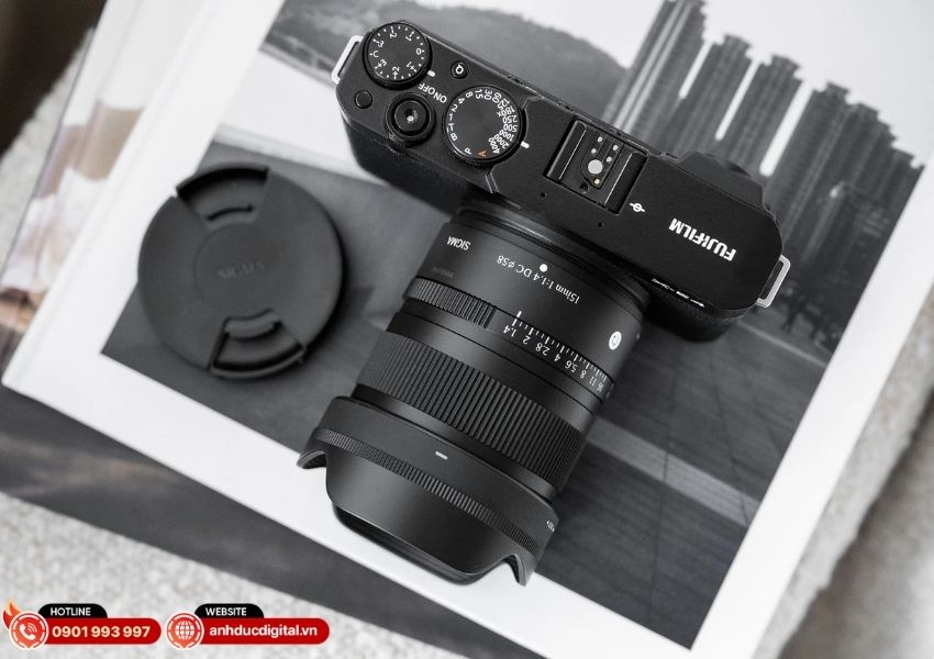 Thiết kế kh&aacute;ng bụi Sigma 15mm F1.4 DC DN Contemporary