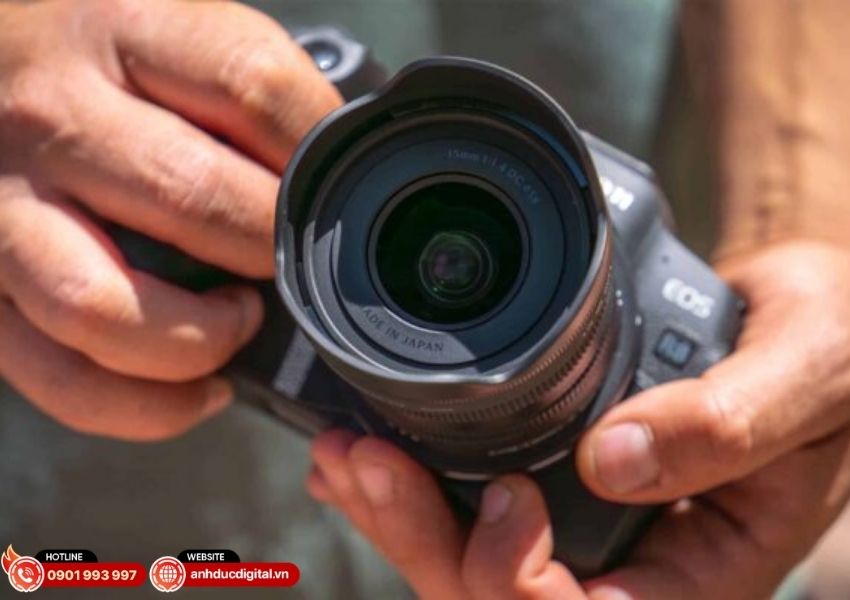 G&oacute;c nh&igrave;n rộng 15mm tr&ecirc;n Sigma 15mm F1.4 DC DN Contemporary