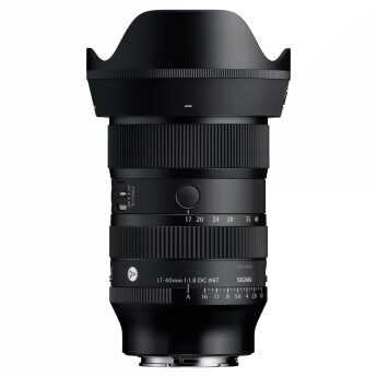 Ống kính Sigma 17-40mm F1.8 DC Art For Sony E (Chính hãng)
