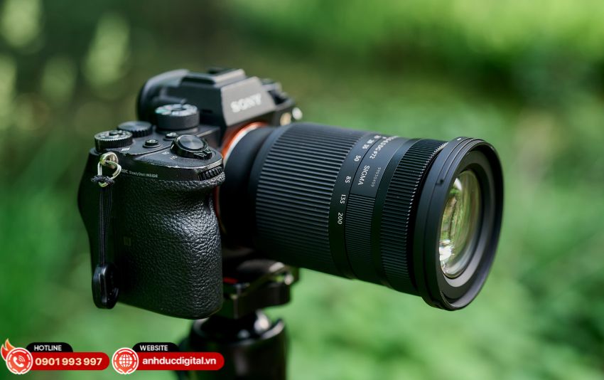 Sigma 20-200mm có thiết kế nhỏ gọn