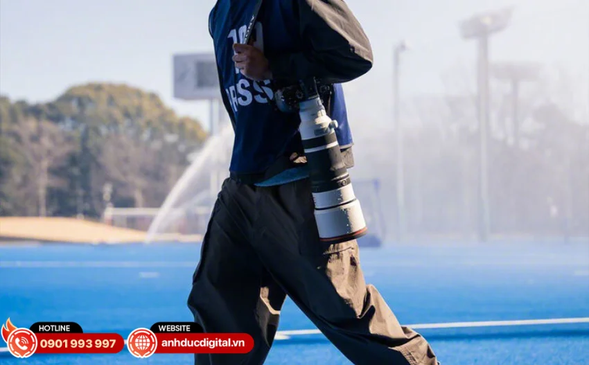 Ống k&iacute;nh Sony FE 100-400mm f/4.5 GM OSS được thiết kế với khả năng chống bụi v&agrave; chống ẩm