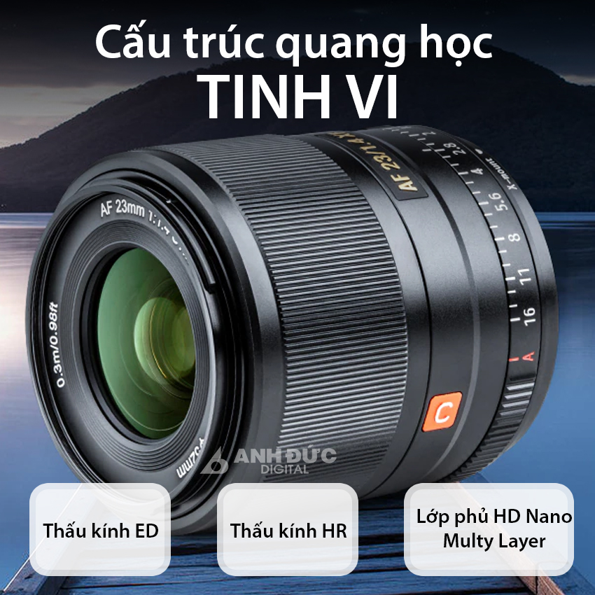 Thiết kế quang học nổi bật