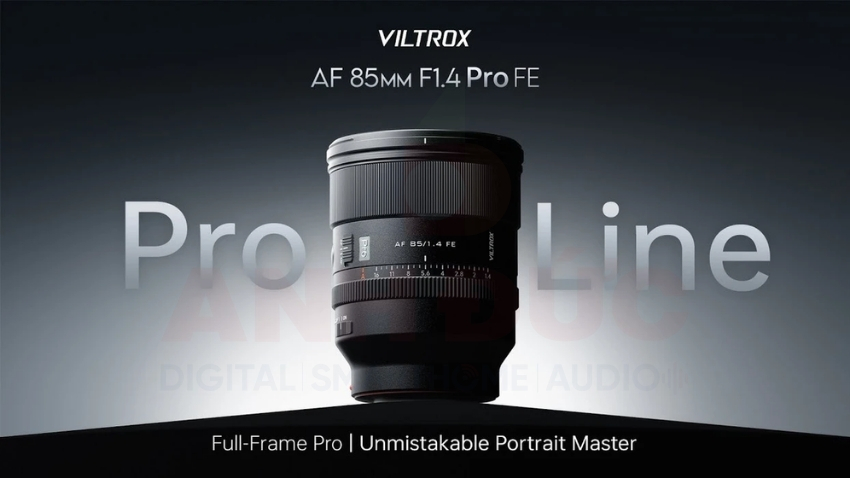 Viltrox AF 85mm f/1.4 Pro FE với kích thước nhỏ gọn