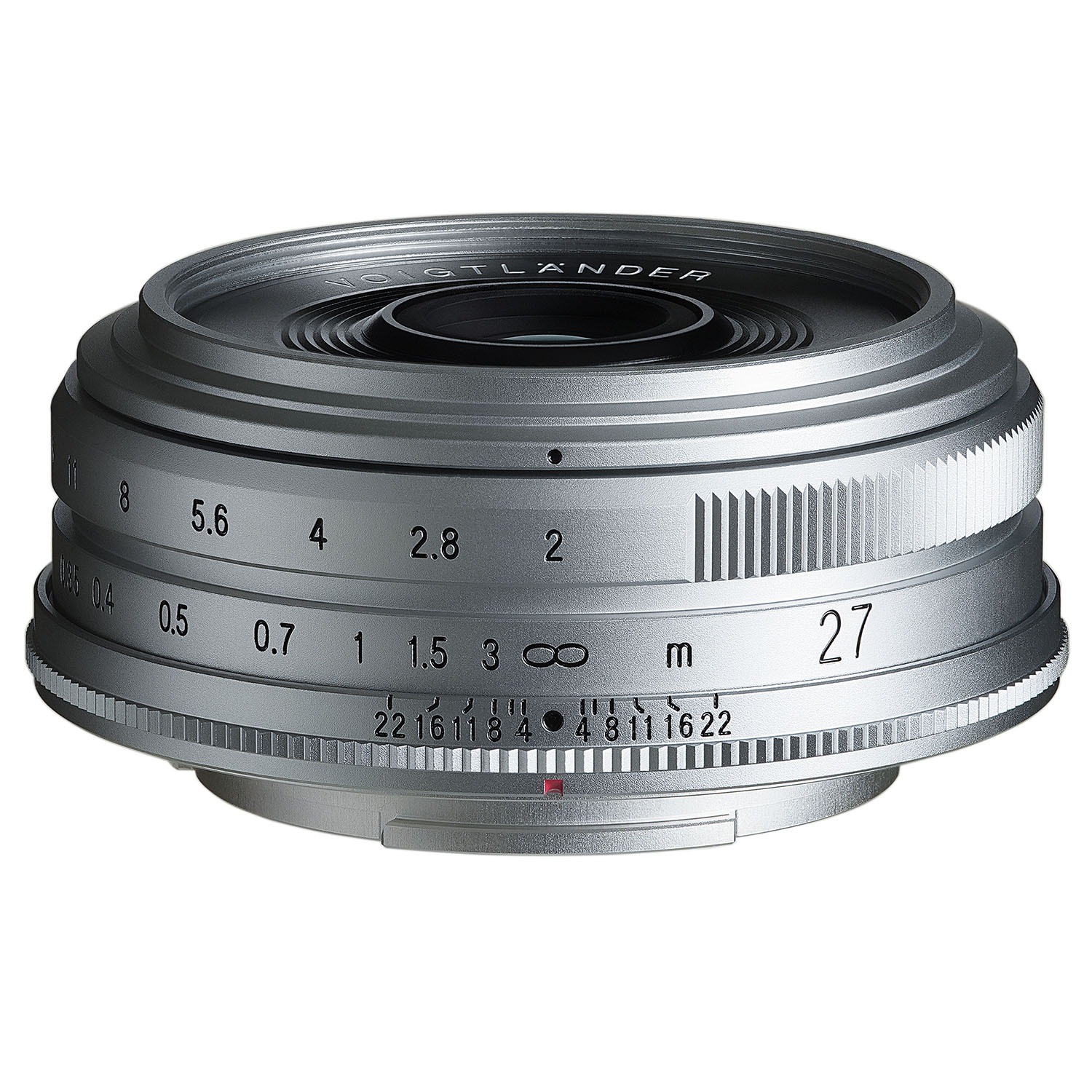 Ống kính Voigtlander ULTRON 27mm f2 for Fujifilm X Silver 01