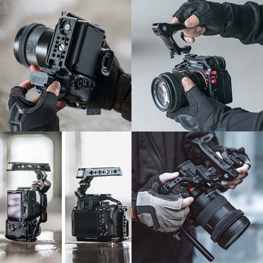 Camera Cage for Sony A7 IV Basic Kit Back 2