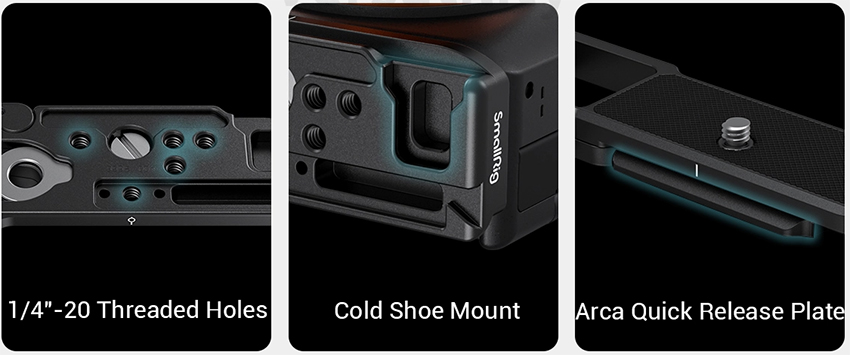 SmallRig Baseplate for Sony Alpha 7 IV 3666 3