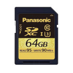 Thẻ nhớ SDXC Panasonic 64GB 95MB/s (Chính hãng)