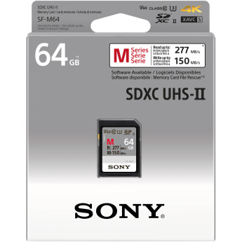 Thẻ Nhớ SDXC Sony 64GB 277MB/s UHS-II (Chính hãng)