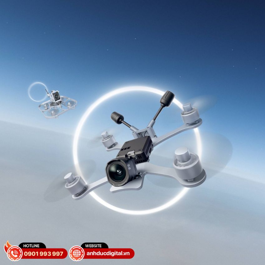 Thiết kế nhỏ gọn, linh hoạt của Flycam O4 Air