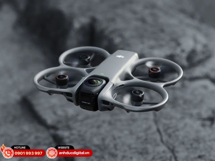 Avata 360 được trang bị hệ thống cảm biến vật cản đa hướng gi&uacute;p nhận diện m&ocirc;i trường xung quanh