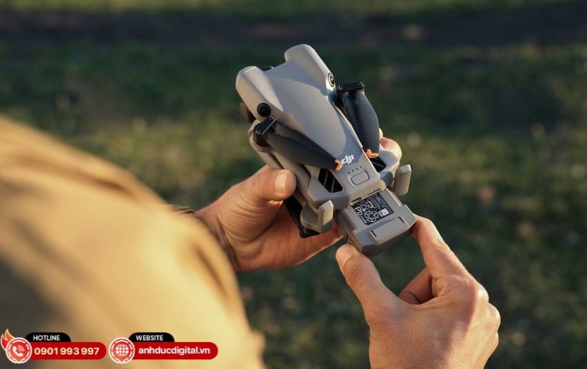 Flycam DJI Mini 5 Pro có thể bay liên tục 36 phút